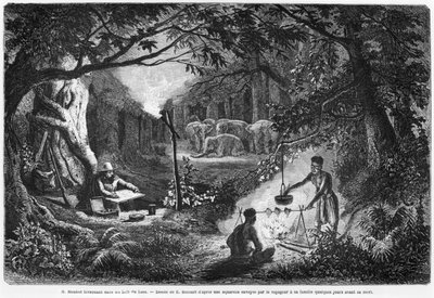 अलेक्जेंड्रे हेनरी मौहोट (1826-1860) सियाम साम्राज्य में द्वारा फ्रेंच फोटोग्राफर