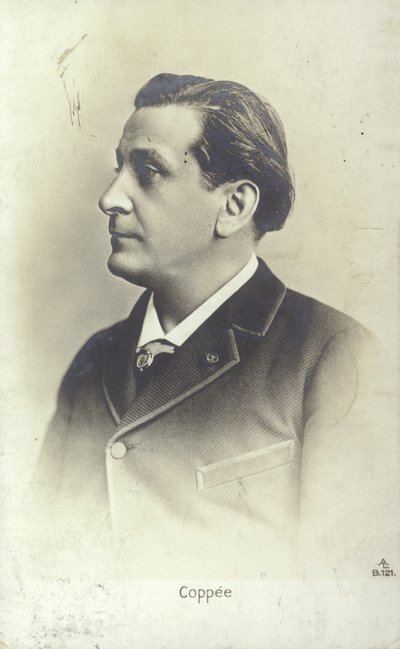 फ्रैंकोइस कोप्पी (1842-1908), फ्रांसीसी कवि और उपन्यासकार द्वारा फ्रेंच फोटोग्राफर