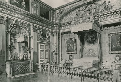लुई XIV बेडरूम, लुई XIV का बेड-रूम (photoengraving) द्वारा फ्रेंच फोटोग्राफर