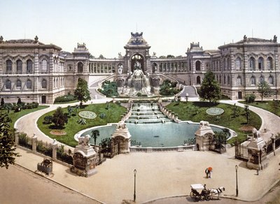 पैलिस लॉन्गचैम्प्स, मार्सिलेस, 1890-1900 द्वारा फ्रेंच फोटोग्राफर