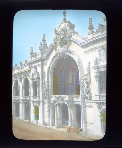 पेरिस प्रदर्शनी: सजावटी कला का महल, पेरिस, फ्रांस, 1900 (लालटेन स्लाइड) द्वारा फ्रेंच फोटोग्राफर