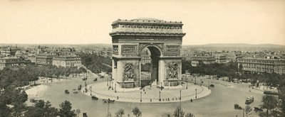 पेरिस, LArc de Triomphe, अज्ञात सैनिक का मकबरा और प्लेस डे lEtoile, ट्राइम्फ का आर्क द्वारा फ्रेंच फोटोग्राफर