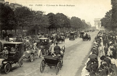 पेरिस, Bois De Boulogne का राजस्व द्वारा फ्रेंच फोटोग्राफर