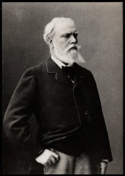 अलेक्जेंड्रे काबानेल का पोर्ट्रेट (1823-1889), फ्रांसीसी चित्रकार। द्वारा फ्रेंच फोटोग्राफर