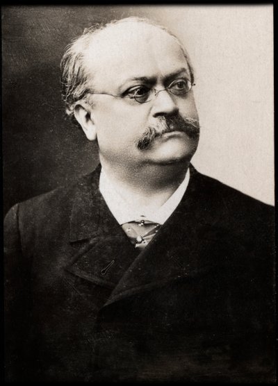 पोर्ट्स ऑफ चार्ल्स लेकोक (1832-1918), फ्रांसीसी संगीत संगीतकार। द्वारा फ्रेंच फोटोग्राफर
