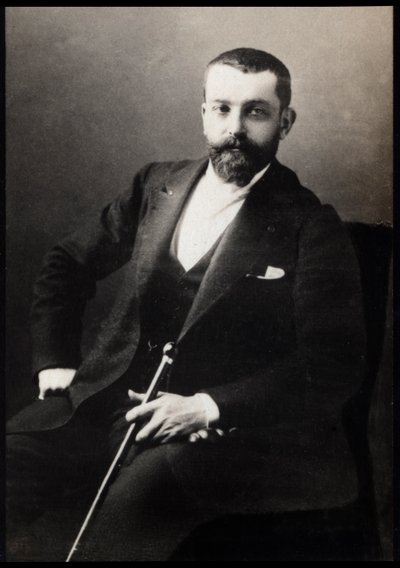 हेनरी गर्वक्स (1852-1929) के चित्रकार, फ्रांसीसी चित्रकार। द्वारा फ्रेंच फोटोग्राफर