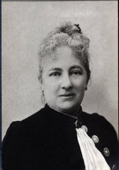 जूलिएट एडम (1836-1936) के चित्रकार, फ्रांसीसी लेखक और नारीवादी। द्वारा फ्रेंच फोटोग्राफर