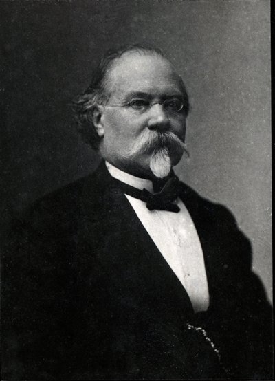 लुई जोसेफ ट्रॉस्ट (1825-1911), फ्रेंच रसायनज्ञ का चित्र। द्वारा फ्रेंच फोटोग्राफर