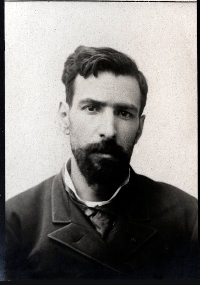 ब्रेटा के खोजकर्ता (1852-1905) पिएत्रो पाओलो सोवरगैन का पोर्ट्रेट द्वारा फ्रेंच फोटोग्राफर