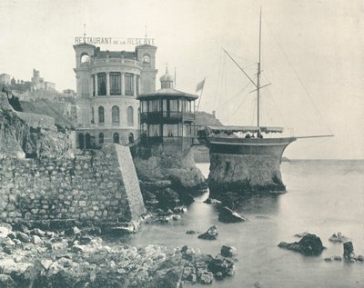 रिजर्व का रेस्तरां (बी / डब्ल्यू फोटो) द्वारा फ्रेंच फोटोग्राफर