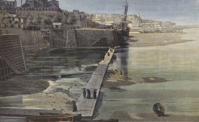 संत-सेवन, संत-सेवक से संत-मालो तक, कम ज्वार पर द्वारा फ्रेंच फोटोग्राफर