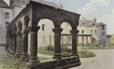 Vannes, पुराने क्लोइटर के अवशेष द्वारा फ्रेंच फोटोग्राफर