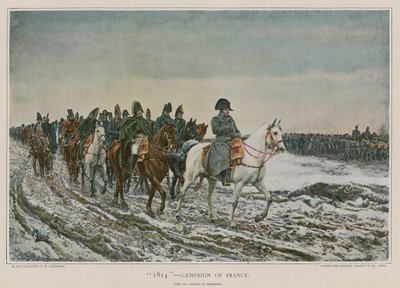 1814 - फ्रांस का अभियान द्वारा फ्रेंच स्कूल
