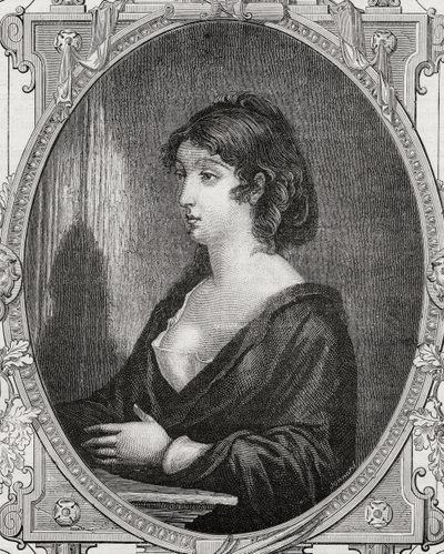 एनीमे सेसिल रेनॉल्ट (1774-94) को रामबर्ट के बाद पन्नामेकर द्वारा उत्कीर्ण, लुईस ब्लैंक द्वारा &39;फ्रांसीसी क्रांति का इतिहास&39; से (1811-82) द्वारा फ्रेंच स्कूल