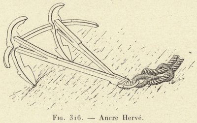 Ancre Herve (उत्कीर्णन) द्वारा फ्रेंच स्कूल