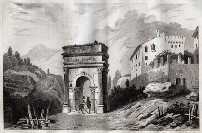 आर्क ऑफ ऑगस्टस (सुसा) - आर्क ऑफ ऑगस्टस (सुसा) - आर्को डि ऑगस्टो (सुसा) - एम। डी नॉरविंस, च द्वारा "" इटली सुरम्य" - इटली की ऐतिहासिक और वर्णनात्मक पेंटिंग" से उत्कीर्णन। नोडियर 1834-1836। द्वारा फ्रेंच स्कूल