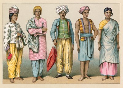 एशिया पोशाक द्वारा फ्रेंच स्कूल