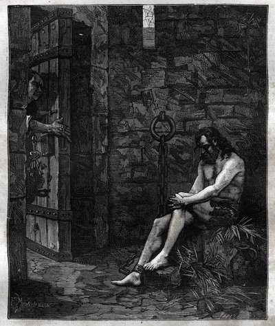 लुई XIII - लुई XIII (1601-1643) द्वारा बैस्टिल में कैद बालूफ्यू को जैक्स बालोफ्यू, डिट डे सेंट-एंजेल (सेंट एंजेल) को बैस्टिल में - "पेरिस ए ट्रैवर्स लेस सेंचुरी" में रखा गया था। द्वारा फ्रेंच स्कूल