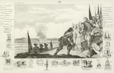 फोंटेनॉय की लड़ाई, 1745 द्वारा French School