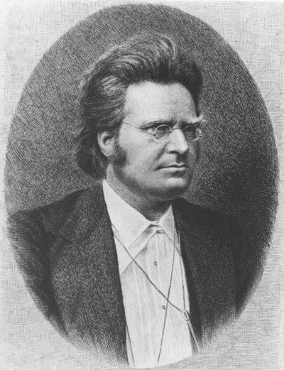 Bjornstjerne Bjornson (उत्कीर्णन) द्वारा फ्रेंच स्कूल