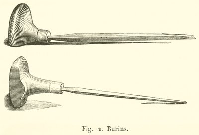 Burins (उत्कीर्णन) द्वारा फ्रेंच स्कूल