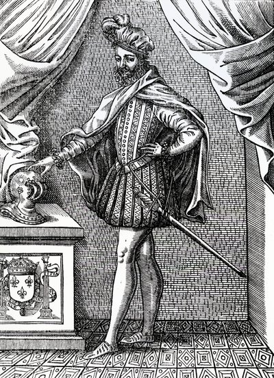 चार्ल्स IX (1550-74), फ्रांस के राजा, 1573 द्वारा फ्रेंच स्कूल