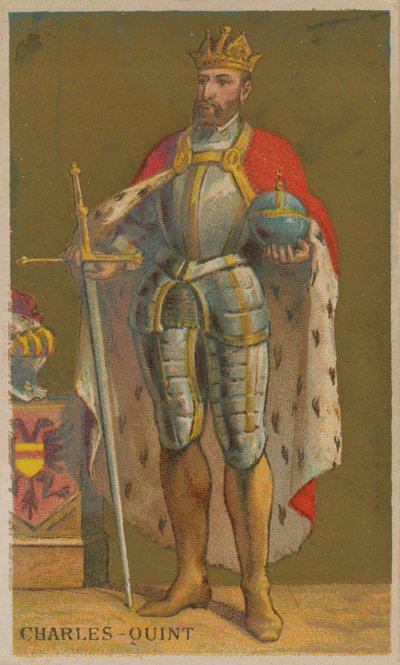 चार्ल्स वी, पवित्र रोमन सम्राट (1500-1558) द्वारा फ्रेंच स्कूल