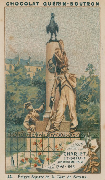 चारलेट, लिथोग्राफर और मिलिट्री पेंटर, 1792-1845, एर्गी स्क्वायर स्टेशन स्काउट द्वारा फ्रेंच स्कूल