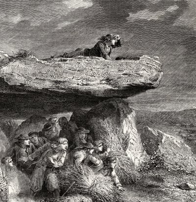 लुई ब्लैंक (1811-82) द्वारा &39;हिस्टॉयर डे ला रिवॉल्यूशन फ्रैंकेइस&39; से चाउनेरी द्वारा फ्रेंच स्कूल