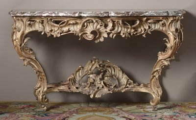 कंसोल तालिका, c.1730-40 द्वारा फ्रेंच स्कूल