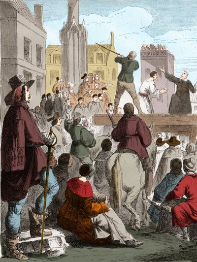 चालिस की साजिश: हेनरी डी तललेरैंड का निष्पादन (1599 - 1626), चालिस की गणना, रिचर्डेल के खिलाफ साजिश के लिए। नांत द्वारा फ्रेंच स्कूल