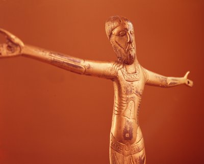 कॉर्पस क्रिस्टी, c.1240 (कांस्य लागू होता है) द्वारा फ्रेंच स्कूल