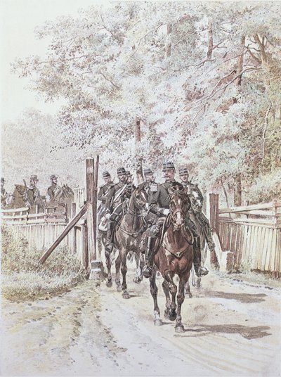 देश जेंडरमेरी, c.1887 द्वारा फ्रेंच स्कूल