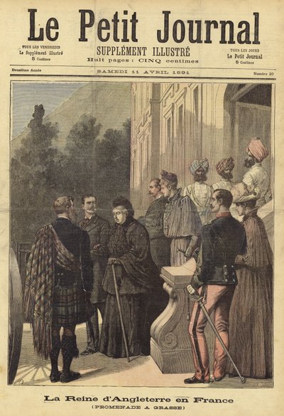 कवर ऑफ़ ले पेटिट जर्नल, 11 अप्रैल 1891 द्वारा फ्रेंच स्कूल
