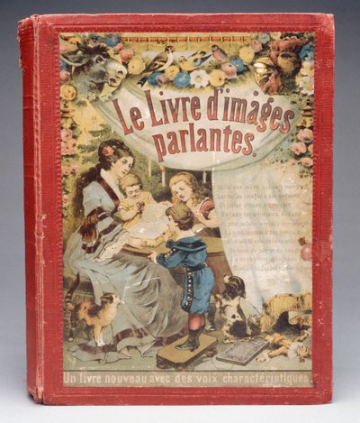Le livre d'images parlantes का कवर (टॉकिंग पिक्चर बुक) द्वारा फ्रेंच स्कूल