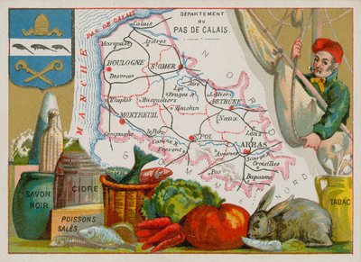 उत्तरी फ्रांस में Pas-de-Calais विभाग द्वारा फ्रेंच स्कूल