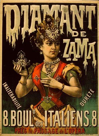 Diamant De Zama पोस्टर द्वारा फ्रेंच स्कूल