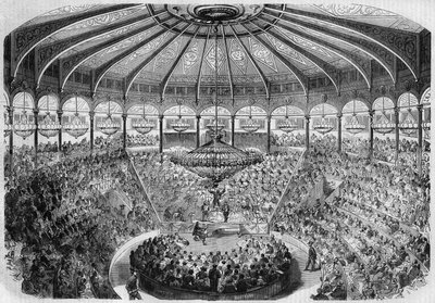 Cirque de l'Imperatrice des Champs Elysees (Champs-Elysees), पेरिस में समारोह द्वारा फ्रेंच स्कूल