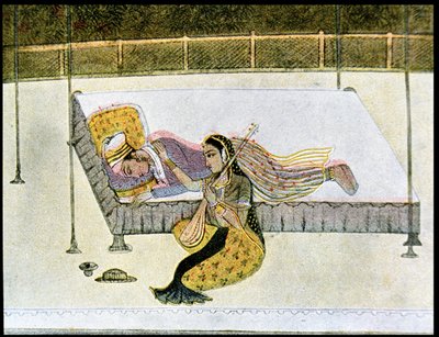 वह संगीत के बिना कुछ भी नहीं है, द अरेबियन नाइट्स के लिए दृष्टांत द्वारा फ्रेंच स्कूल
