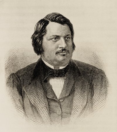 होनोर डी बाल्ज़ाक (1799-1850) द्वारा फ्रेंच स्कूल