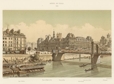 होटल डे विले, 1842 द्वारा फ्रेंच स्कूल