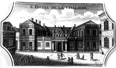 Hotel de la Vrilliere, पेरिस द्वारा फ्रेंच स्कूल
