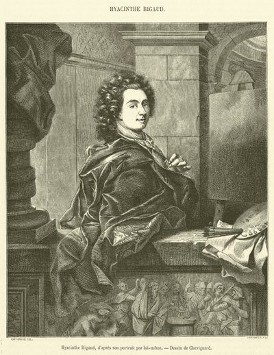 Hyacinthe Rigaud (उत्कीर्णन) द्वारा फ्रेंच स्कूल