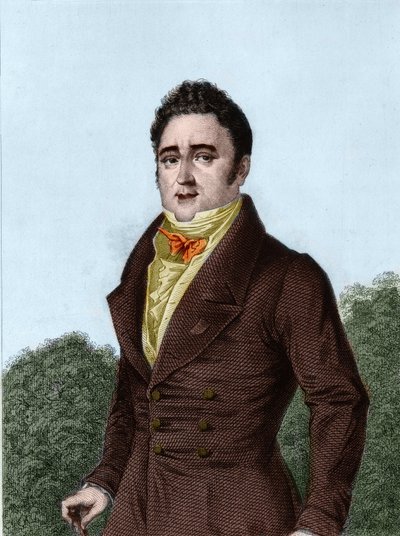 जैक्स लाफिट (1767-1844), फ्रांसीसी बैंकर और राजनीतिज्ञ - "हिस्टोइरे डे ला विए पॉलिटिक एट प्रिवी डे लुई फिलिप" में उत्कीर्णन द्वारा फ्रेंच स्कूल