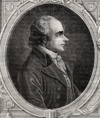 लुईस ब्लैंक (1811-82) द्वारा &39;फ्रांसीसी क्रांति का इतिहास&39; से जीन-डेनिस, काउंट लंजुआइनिस द्वारा फ्रेंच स्कूल