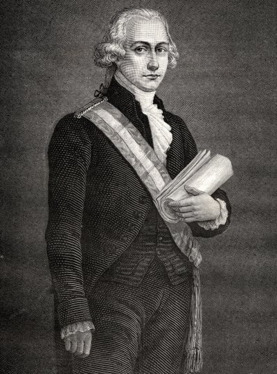 लुईस ब्लैंक (1811-82) द्वारा &39;फ्रेंच क्रांति का इतिहास&39; से जीन-निकोलस पाचे द्वारा फ्रेंच स्कूल