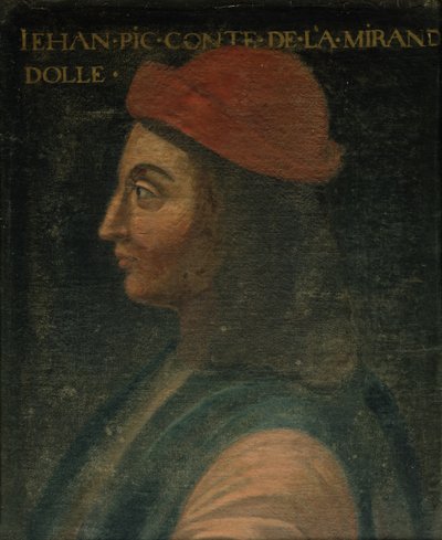 जीन (1463-1494) पिक डे ला मिरांडोले द्वारा फ्रेंच स्कूल