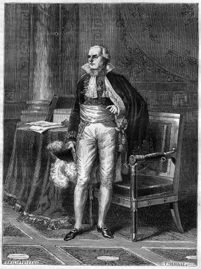 जीन बैप्टिस्ट (जीन-बैप्टिस्ट) डी नोम्पेरे डी शैम्पेन (1756-1834) ड्यूक ऑफ कैडोर - जीन-बैप्टिस्ट डी नोम्पेरे डी शैम्पेन (1756-1834), ड्यूक ऑफ कैडोर, फ्रांसीसी राजनीतिज्ञ - "साम्राज्य के इतिहास में इतिहास का पालन करें" एडोल्फ थियर्स द्वारा वाणिज्य  द्वारा फ्रेंच स्कूल