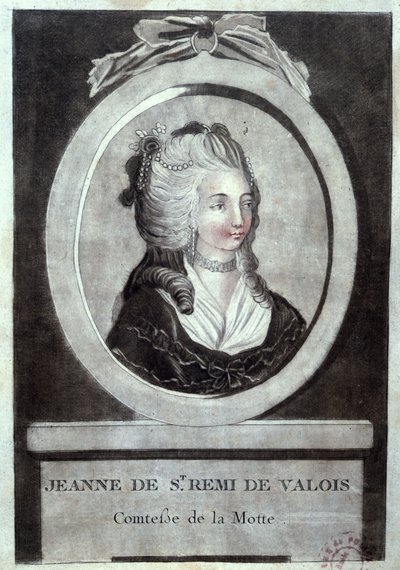 जीने डे वालोइस-सेंट-रेमी (1756-91), काउ मोटेस ऑफ़ ला मोट्टे, सी .1786 द्वारा फ्रेंच स्कूल