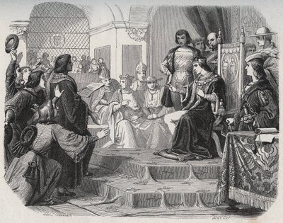14 मई 1506 को किंग लुई XII ने स्टेट्स जनरल ऑफ टूर्स के लिए लोगों के पिता की घोषणा की - 'लुई XII ने लोगों का पिता घोषित किया' द्वारा फ्रेंच स्कूल